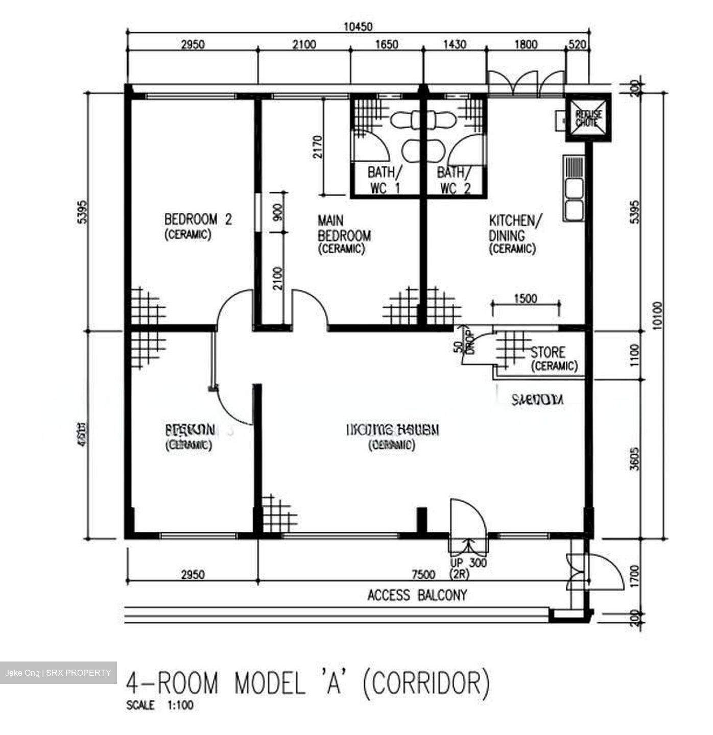 Blk 826 Jurong West Street 81 (Jurong West), HDB 4 Rooms #609149331
